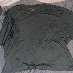 AE short sleeve cropped t shirt